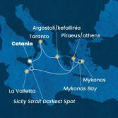 Italy, Greece, Malta