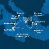 Italy, Greece, Malta