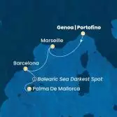 Italy, France, Spain, Balearic Islands