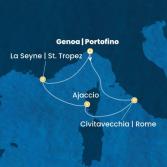 Italy, Corsica (France), France