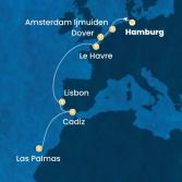 Germany, England, France, Portugal, Spain, Canary Islands