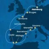 Germany, Belgium, France, Spain, Italy