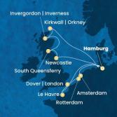 Germany, England, Scotland, France, Netherlands