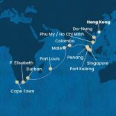 China, Vietnam, Singapore, Malaysia, Sri Lanka, Maldives, Mauritius, South Africa