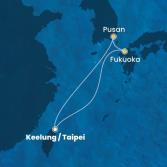 Taiwan, Japan, South Korea