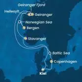 Germany, Denmark, Norway