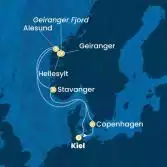 Germany, Denmark, Norway
