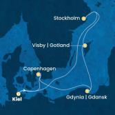 Germany, Denmark, Poland, Sweden