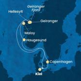Germany, Denmark, Norway
