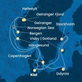 Germany, Denmark, Poland, Sweden, Norway