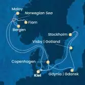 Germany, Denmark, Norway, Poland, Sweden