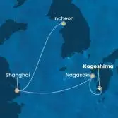 Japan, China, South Korea