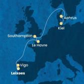 Portugal, Spain, France, England, Denmark, Germany