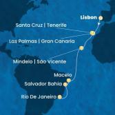 Portugal, Canary Islands, Cape Verde, Brazil