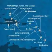 Dominican Republic, Turks Islands, Antilles, Virgin Islands