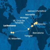 Dominican Republic, Antilles, Canary Islands, Morocco, Spain, Corsica (France), Italy, France