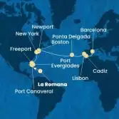 Dominican Republic, Bahamas, Florida (USA), United States, The Azores, Portugal, Spain