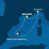 France, Italy, Balearic Islands