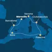 France, Spain, Balearic Islands, Italy