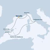 France, Italy, Balearic Islands, Spain