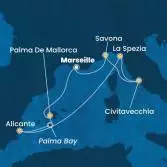 France, Balearic Islands, Spain, Italy