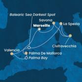 France, Balearic Islands, Spain, Italy