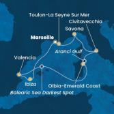 France, Balearic Islands, Spain, Italy