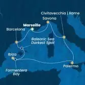 France, Spain, Balearic Islands, Italy