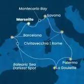 France, Spain, Tunisia, Italy