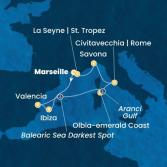 France, Balearic Islands, Spain, Italy