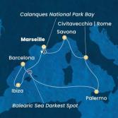 France, Balearic Islands, Spain, Italy