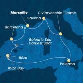 France, Spain, Balearic Islands, Italy