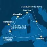 France, Spain, Balearic Islands, Italy