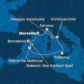 France, Spain, Balearic Islands, Italy