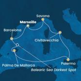 France, Spain, Balearic Islands, Italy