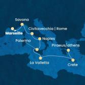France, Italy, Malta, Greece