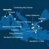 France, Italy, Greece, Turkey