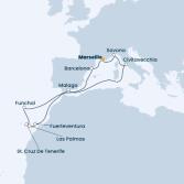 France, Italy, Spain, Canary Islands, Madeira 