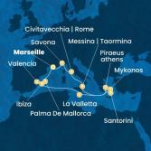 France, Italy, Greece, Malta, Balearic Islands, Spain