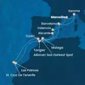 France, Spain, Canary Islands, Morocco, Italy