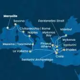 France, Italy, Malta, Greece, Turkey