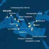France, Italy, Malta, Greece, Turkey