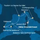 Italy, France, Spain, Balearic Islands