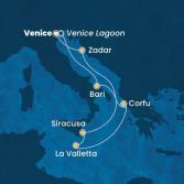 Italy, Greece, Malta