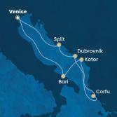 Italy, Montenegro, Greece, Croatia