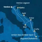 Italy, Montenegro, Greece, Croatia