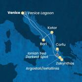 Italy, Montenegro, Greece