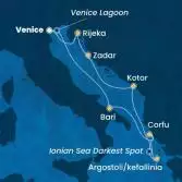 Italy, Greece, Montenegro