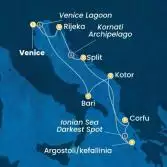 Italy, Montenegro, Greece, Croatia