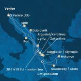 Italy, Croatia, Greece